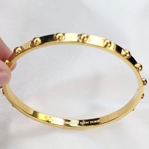 KATE SPADE studded gold tone bangle (listing #2)